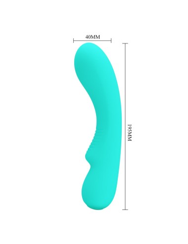 PRETTY LOVE - VIBRADOR RECARREGVEL PRESCOTT AQUA VERDE