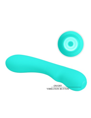 PRETTY LOVE - VIBRADOR RECARREGVEL PRESCOTT AQUA VERDE