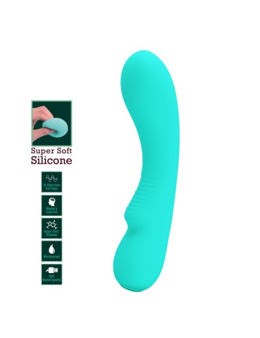 PRETTY LOVE - VIBRADOR RECARREGVEL PRESCOTT AQUA VERDE