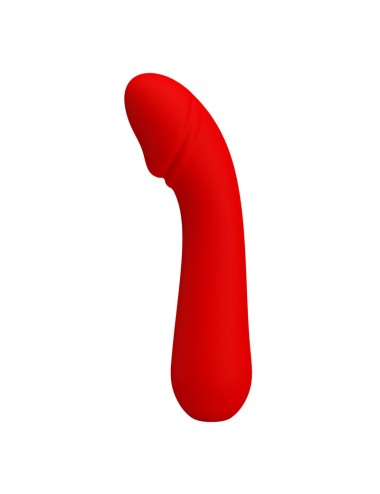 PRETTY LOVE - VIBRADOR RECARREGVEL CETUS VERMELHO