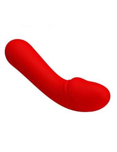 PRETTY LOVE - VIBRADOR RECARREGVEL CETUS VERMELHO