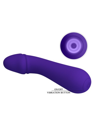 PRETTY LOVE - VIBRADOR RECARREGVEL CETUS ROXO