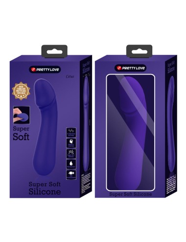 PRETTY LOVE - VIBRADOR RECARREGVEL CETUS ROXO