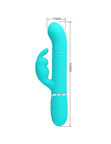 PRETTY LOVE - VIBRADOR COALE COALE PÉROLAS AQUA VERDE