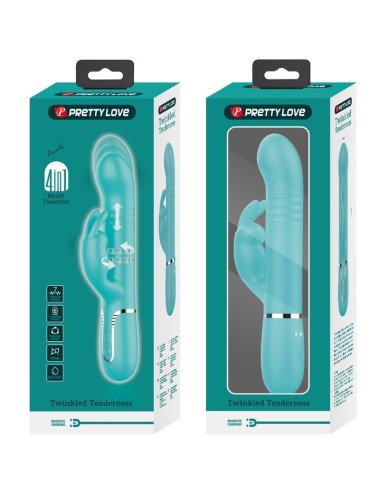 PRETTY LOVE - VIBRADOR COALE COALE PÉROLAS AQUA VERDE