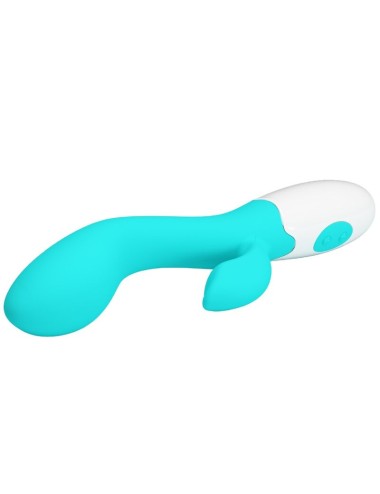PRETTY LOVE - VIBRADOR BRILHANTE G-SPOT AQUA VERDE