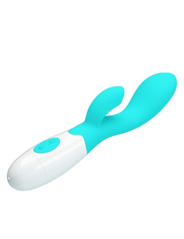 PRETTY LOVE - VIBRADOR BRILHANTE G-SPOT AQUA VERDE