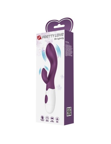PRETTY LOVE - VIBRADOR G-SPOT BRILHANTE ROXO