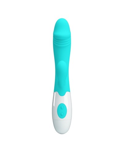 PRETTY LOVE - VIBRADOR SNAPPY G-SPOT AQUA VERDE