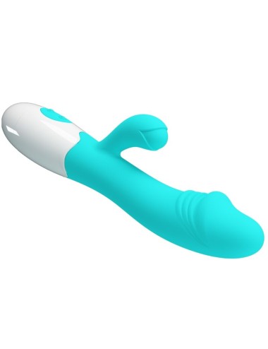 PRETTY LOVE - VIBRADOR SNAPPY G-SPOT AQUA VERDE
