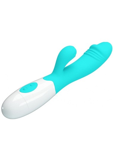 PRETTY LOVE - VIBRADOR SNAPPY G-SPOT AQUA VERDE