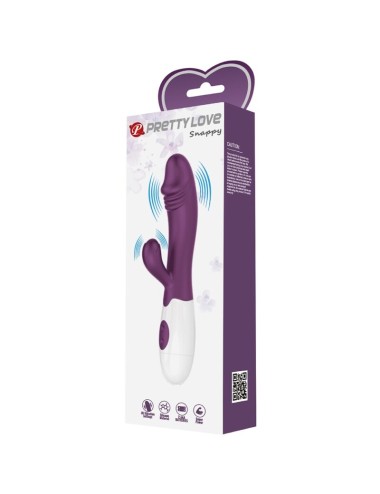PRETTY LOVE - VIBRADOR SNAPPY G-SPOT ROXO