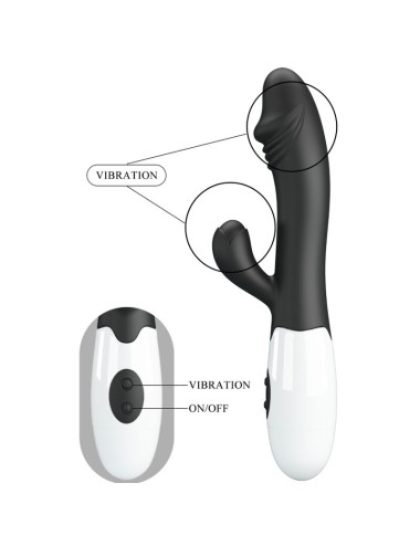 PRETTY LOVE - VIBRADOR SNAPPY G-SPOT PRETO