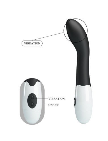 PRETTY LOVE - BISHOP VIBRADOR G-SPOT 30 MODOS PRETO