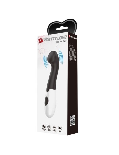 PRETTY LOVE - CHARLES VIBRADOR G-SPOT 30 MODOS PRETO