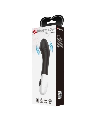 PRETTY LOVE - ELEMENTAL VIBRADOR G-SPOT 30 MODOS PRETO