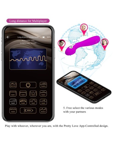 PRETTY LOVE - HECTOR ELECTROSHOCK VIBRADOR APLICATIVO GRATUITO VIOLETA