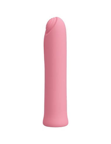 PRETTY LOVE - VIBRADOR CURTIS MINI SUPER POWER 12 VIBRAÕES DE SILICONE ROSA