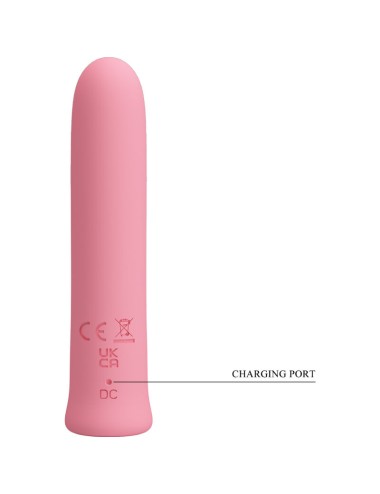 PRETTY LOVE - VIBRADOR CURTIS MINI SUPER POWER 12 VIBRAÕES DE SILICONE ROSA