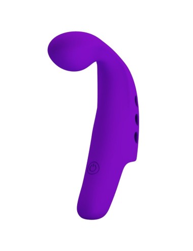 PRETTY LOVE - VIBRADOR DE DEDO RECARREGVEL GORGON ROXO