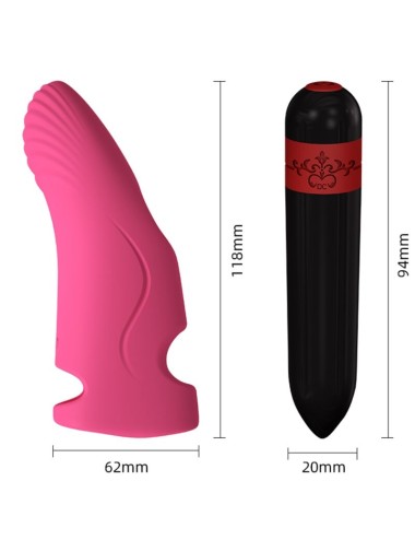 ARMONY - AURORA VIBRADOR DEDO FÚCSIA