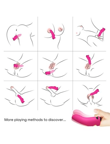 ARMONY - AURORA VIBRADOR DEDO FÚCSIA