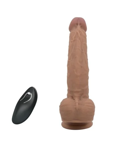 PRETTY LOVE - JONATHAN SILICONE DILDO 3 VIBRAÕES + 3 MEDIDAS DE INSERO CONTROLE REMOTO 21 CM