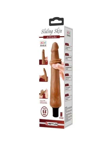PRETTY LOVE - ALFREDO VIBRADOR REALÍSTICO 21.5 CM -O- 4 CM