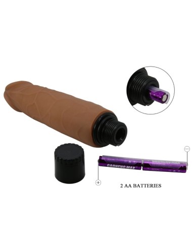 PRETTY LOVE - WALDORF VIBRADOR REALÍSTICO 18 CM -O- 4 CM