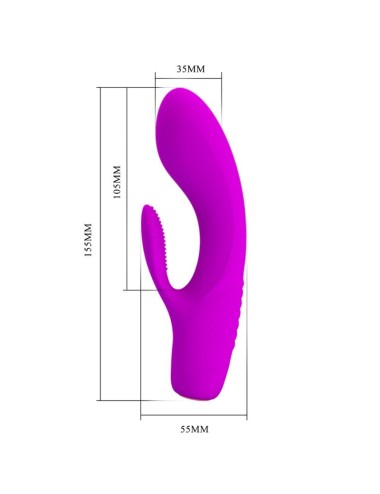 PRETTY LOVE - VIBRADOR RECARREGVEL TIM ROXO