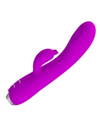 PRETTY LOVE - VIBRADOR SUCKER RECARREGVEL REGINA ROXO