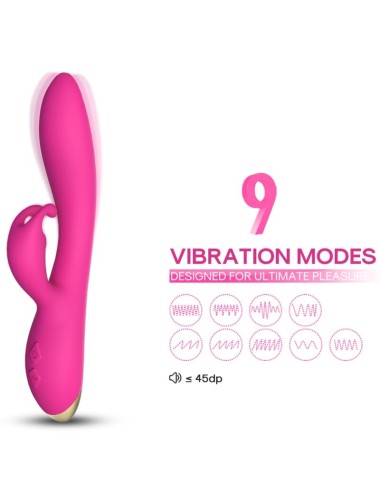 ARMONY - BONNIE VIBRADOR COELHO FÚCSIA