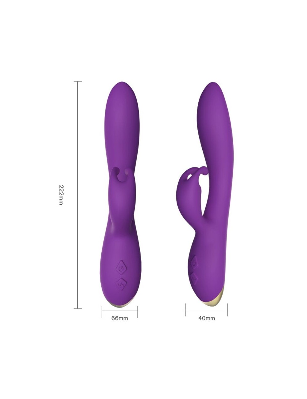 ARMONY - BONNIE VIBRADOR COELHO ROXO