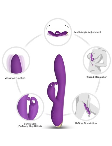 ARMONY - BONNIE VIBRADOR COELHO ROXO