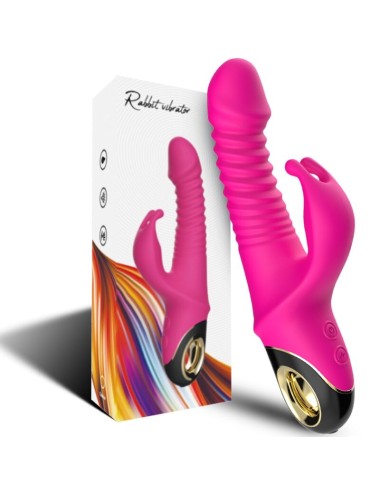 ARMONY - ZING DILDO VIBRADOR COELHO FÚCSIA