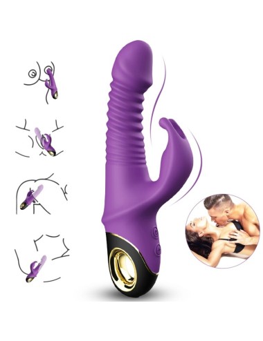 ARMONY - ZING DILDO VIBRADOR COELHO ROXO