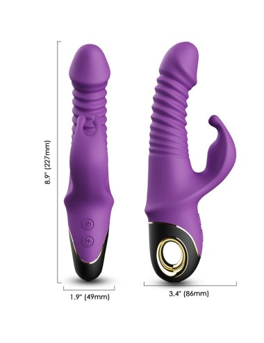 ARMONY - ZING DILDO VIBRADOR COELHO ROXO