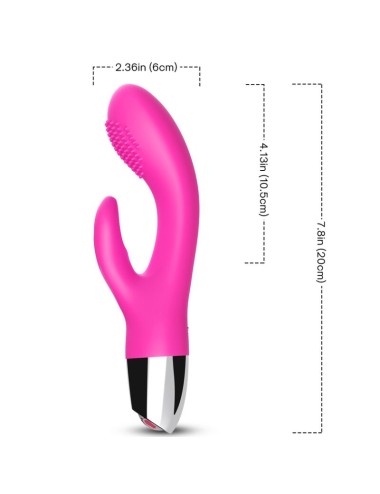 ARMONY - VIBRADOR COELHO FÚCSIA