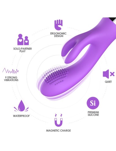 ARMONY - VIBRADOR COELHO ROXO