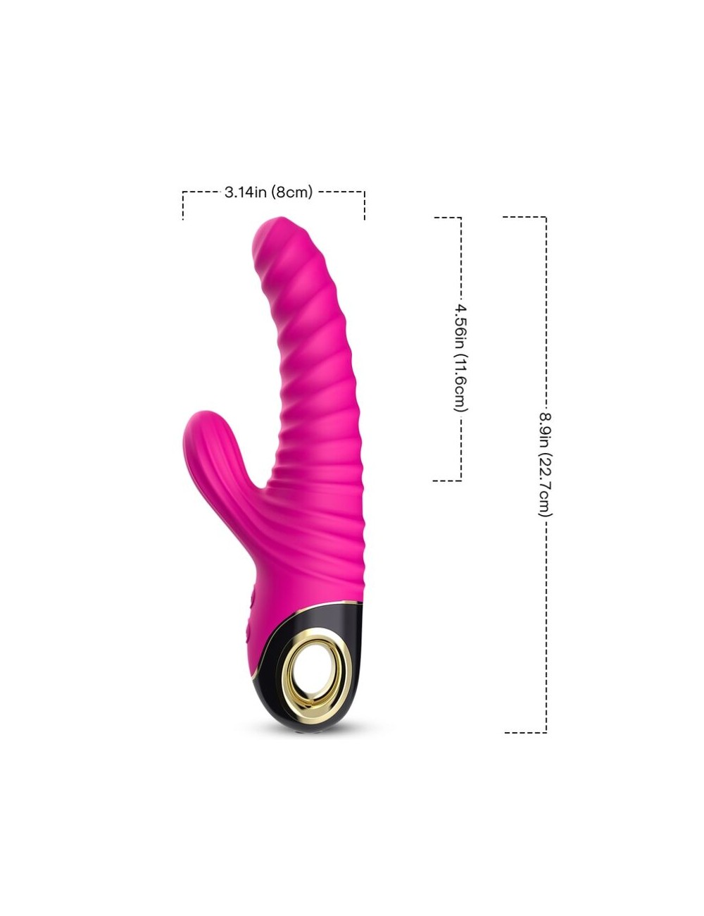 ARMONY - VIBRADOR ETERNITY SILICONE FÚCSIA