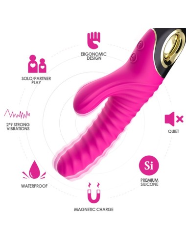 ARMONY - VIBRADOR ETERNITY SILICONE FÚCSIA