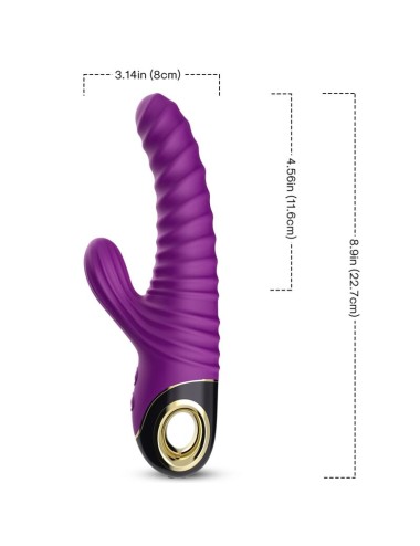 ARMONY - VIBRADOR ETERNITY SILICONE ROXO