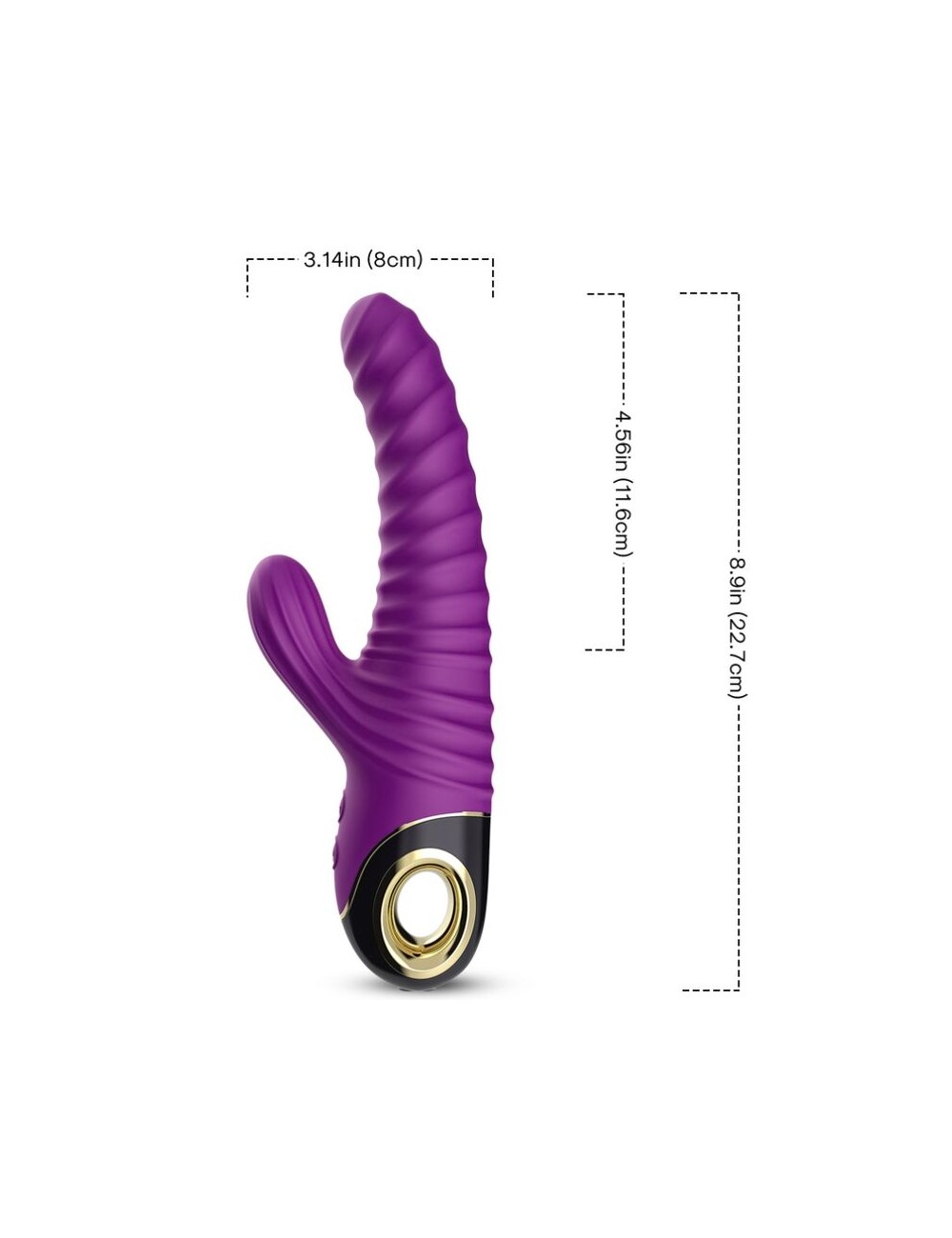 ARMONY - VIBRADOR ETERNITY SILICONE ROXO