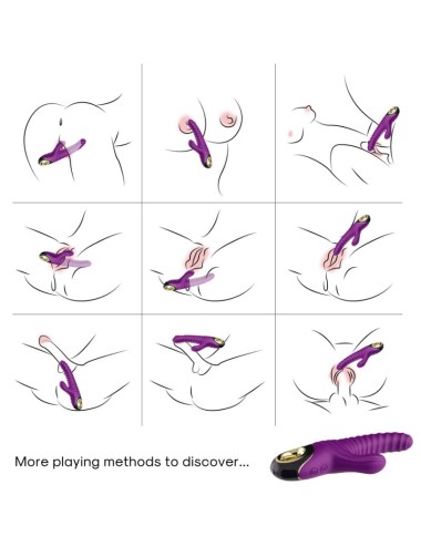 ARMONY - VIBRADOR ETERNITY SILICONE ROXO