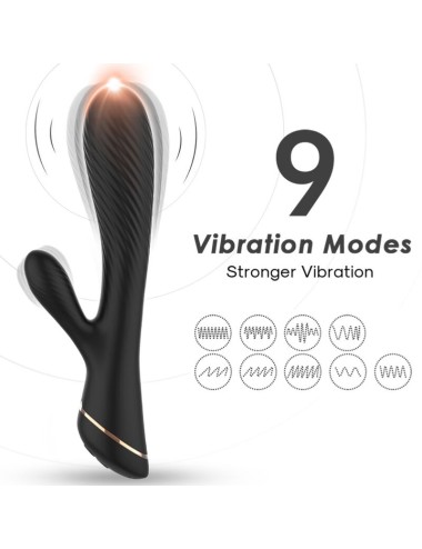 ARMONY - VIBRADOR COELHO SILICONE PRETO
