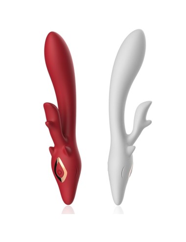 ARMONY - ELK VIBRADOR COELHO CURVADO VERMELHO