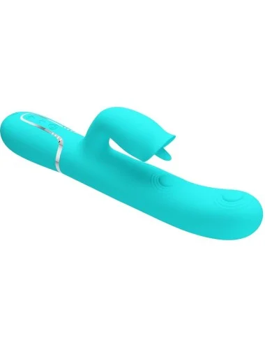 BONITO AMOR - VIBRADOR DE COELHO COM LAMBIDA AQUA VERDE