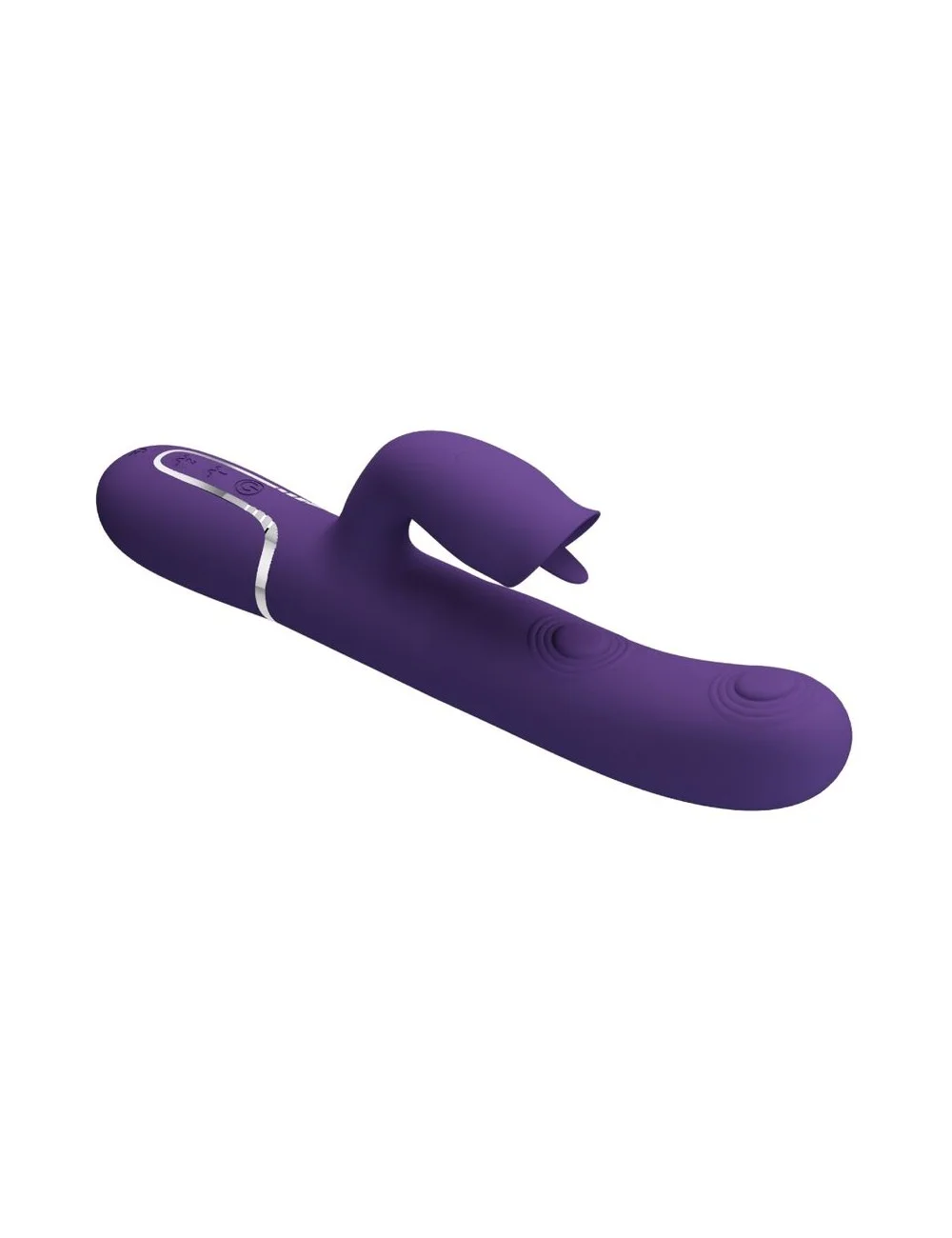 BONITO AMOR - VIBRADOR DE COELHO COM LAMBIDA ROXO BONITO AMOR - VIBRADOR DE COELHO COM LAMBIDA ROXO