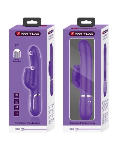 BONITO AMOR - VIBRADOR DE COELHO COM LAMBIDA ROXO