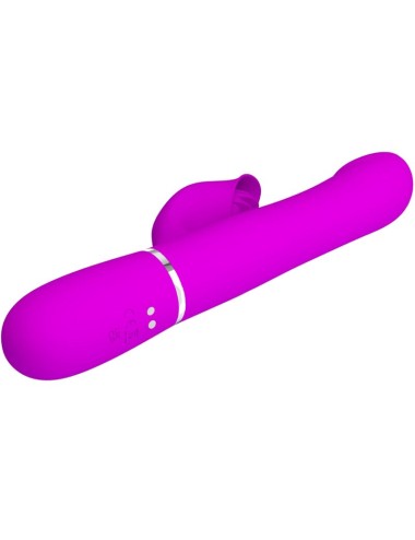 PRETTY LOVE - VIBRADOR COELHO PÉROLAS VIOLETA